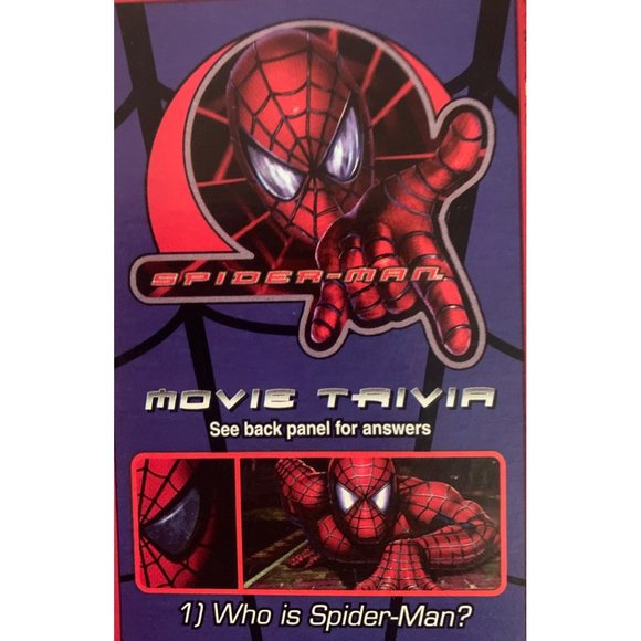 VINTAGE Spider-Man-Spidey-Berry Fruit flavored Limited Edition Flat Empty Cereal - Picture 11 of 14